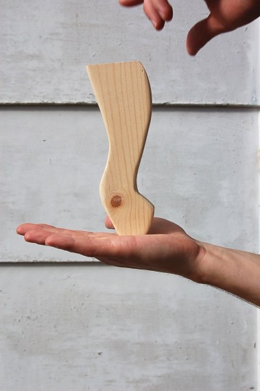 Alice Toklas Stool Leg - Woodworking, Carpentry, Pine