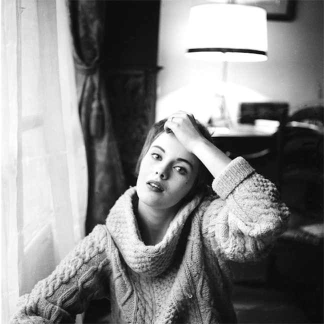 Jean Seberg Aran Fishermans Sweater
