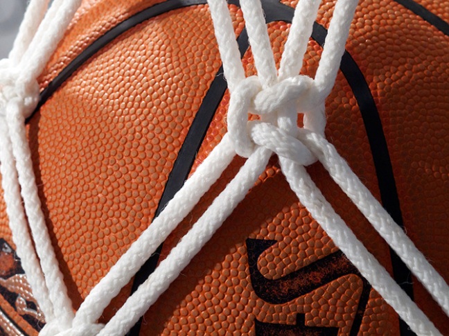 Hazel Meyer Basketball Net Knot Close-Up